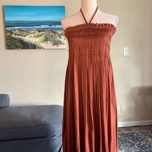 Anthropologie dress “Current Air” size small color-bronze
